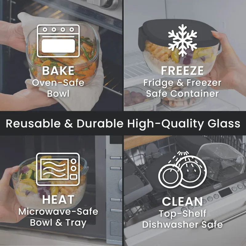 Bentgo Glass Salad Container