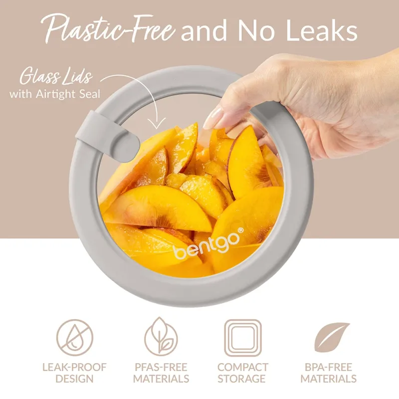Bentgo Signature Glass Food Storage Set (4 pièces)