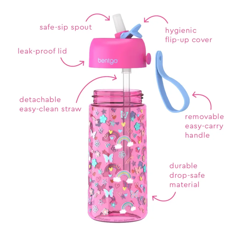 Bentgo Kids Prints Lunch Box & Water Bottle