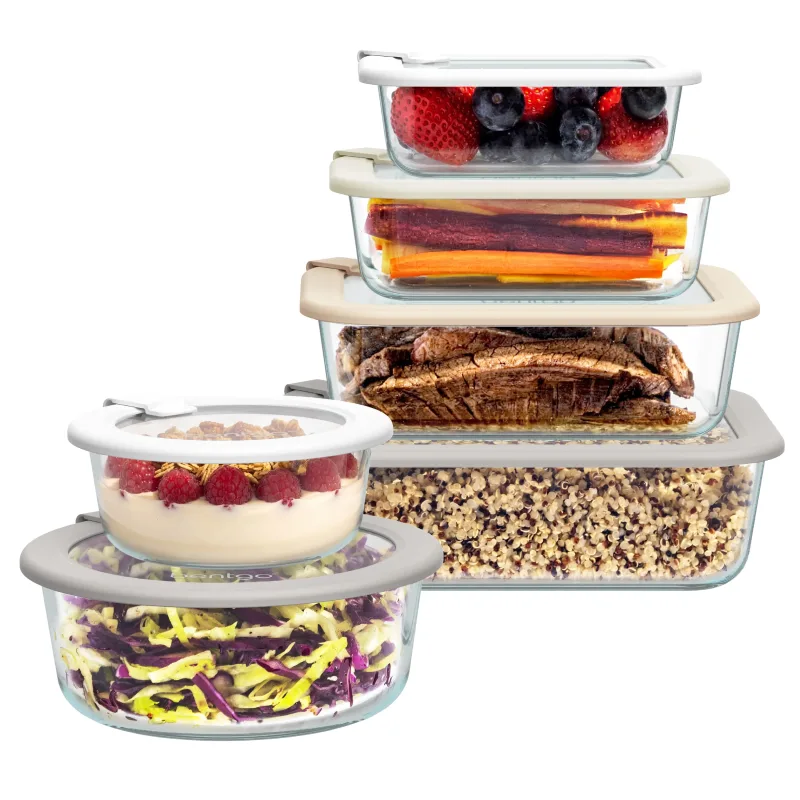 Bentgo Signature Glass Food Storage Set (12-Piece)