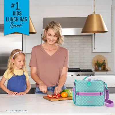 Bentgo Kids Prints Lunch Box, Lunch Bag, & Ice Packs
