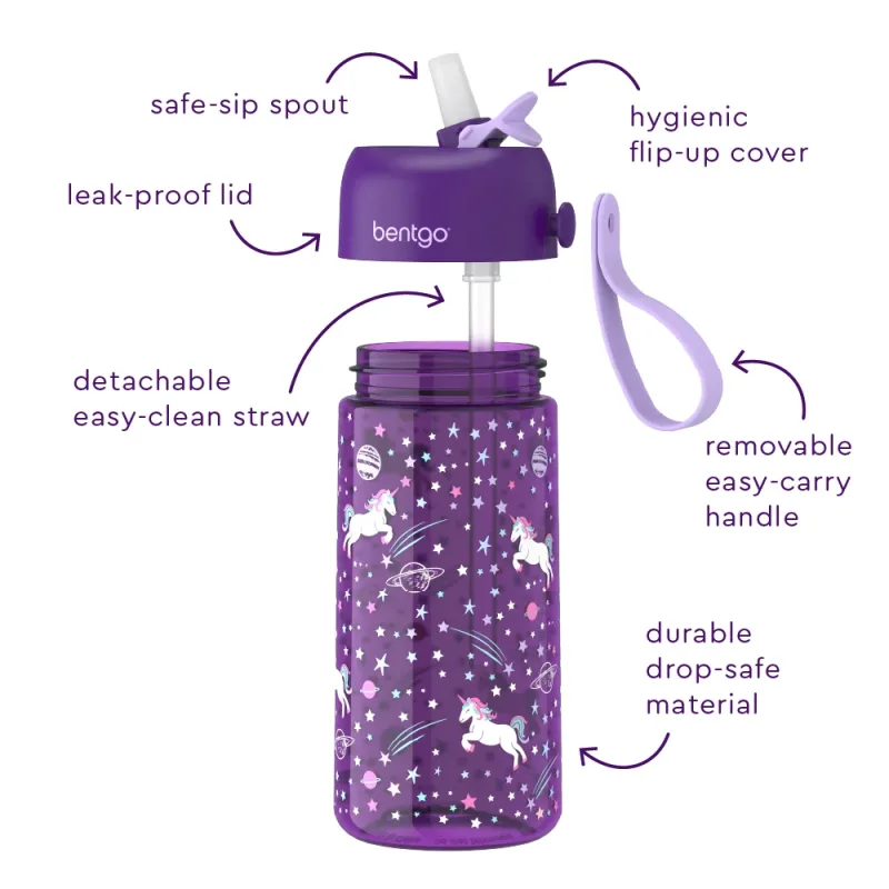 Bentgo Kids Prints Lunch Box & Water Bottle