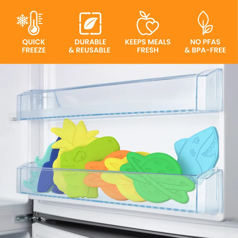 Bentgo Buddies Reusable Ice Packs (4-Pack)