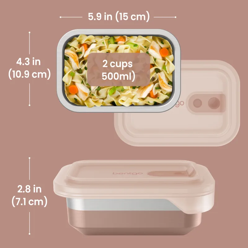 Bentgo MicroSteel Heat & Eat Container
