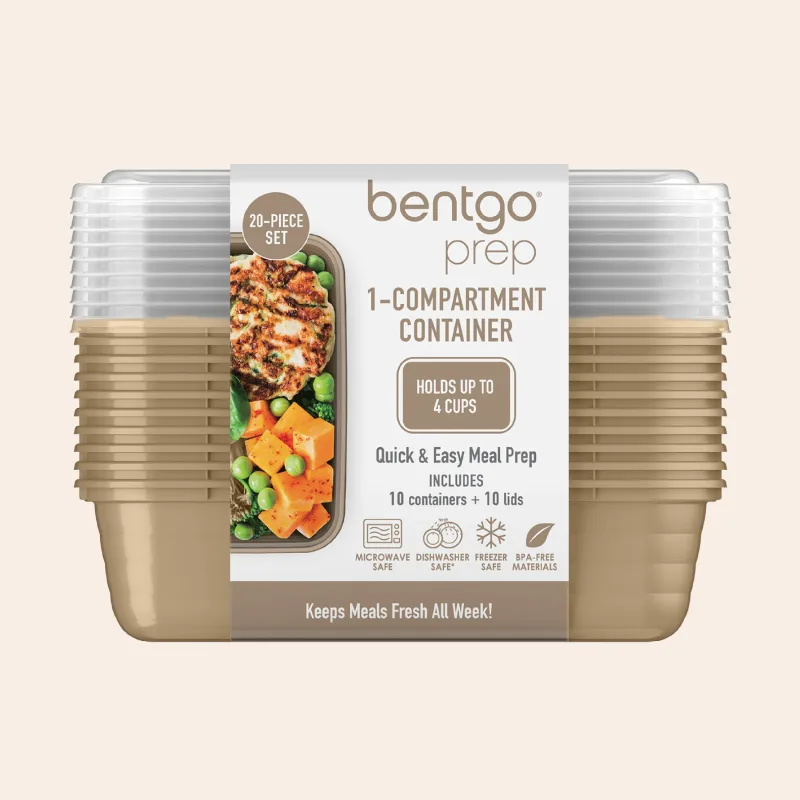 Bentgo Prep 1-Compartment Meal Prep Containers (20-Piece)