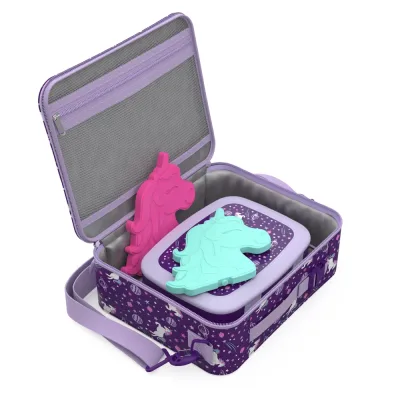Bentgo Kids Prints Lunch Box, Lunch Bag, & Ice Packs