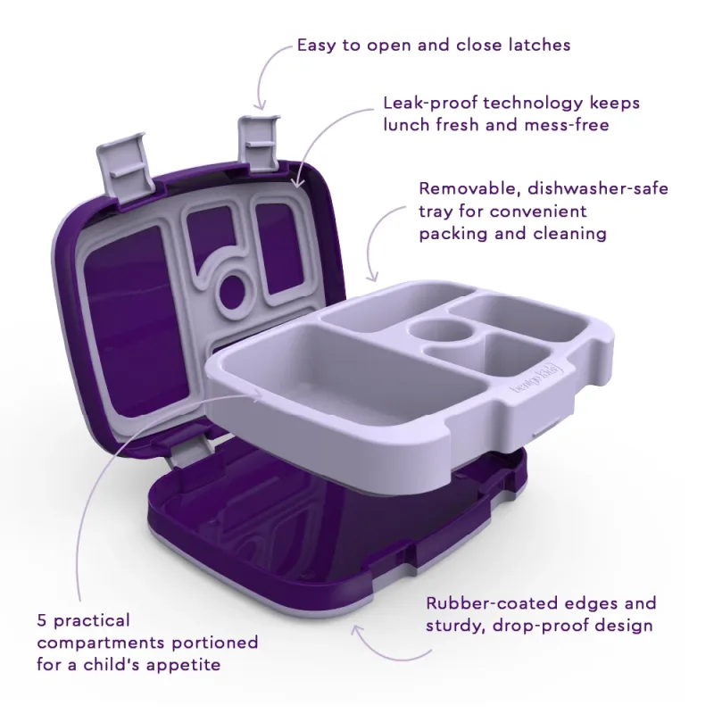 Bentgo Kids Prints Lunch Box & Water Bottle