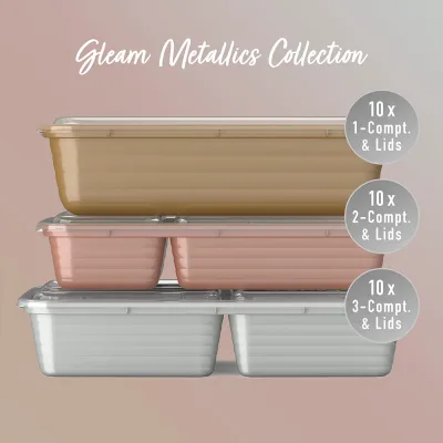 Bentgo Prep Kit de preparación de comidas de 60 piezas
