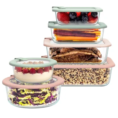 Bentgo Signature Glass Food Storage Set (12-Piece)