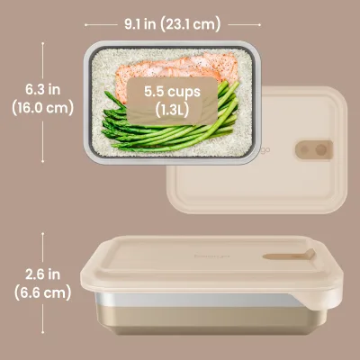 Bentgo MicroSteel Heat & Eat Container