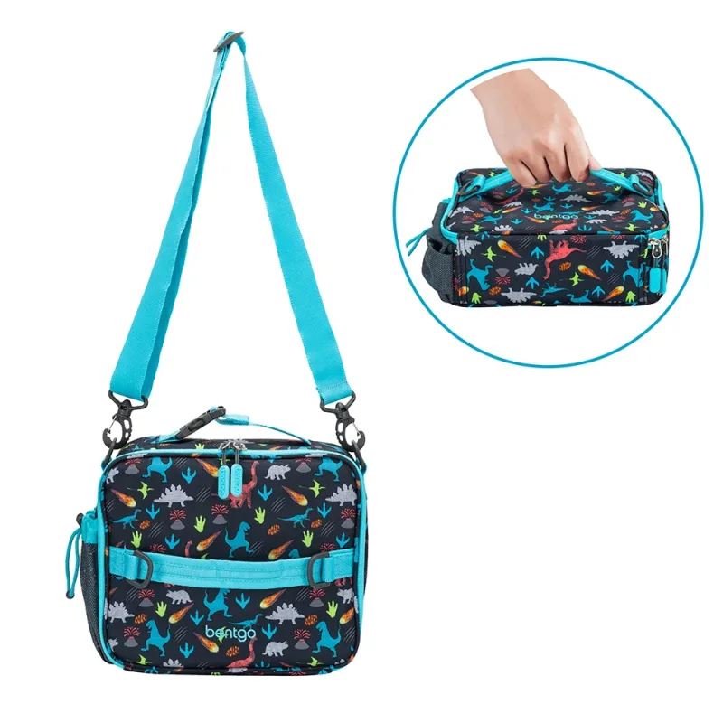 Bentgo Kids Prints Lunch Box, Lunch Bag, & Ice Packs