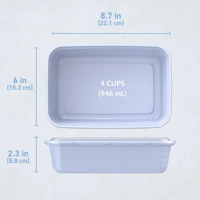 Bentgo Prep 1-Compartment Meal Prep Containers (20-Piece)