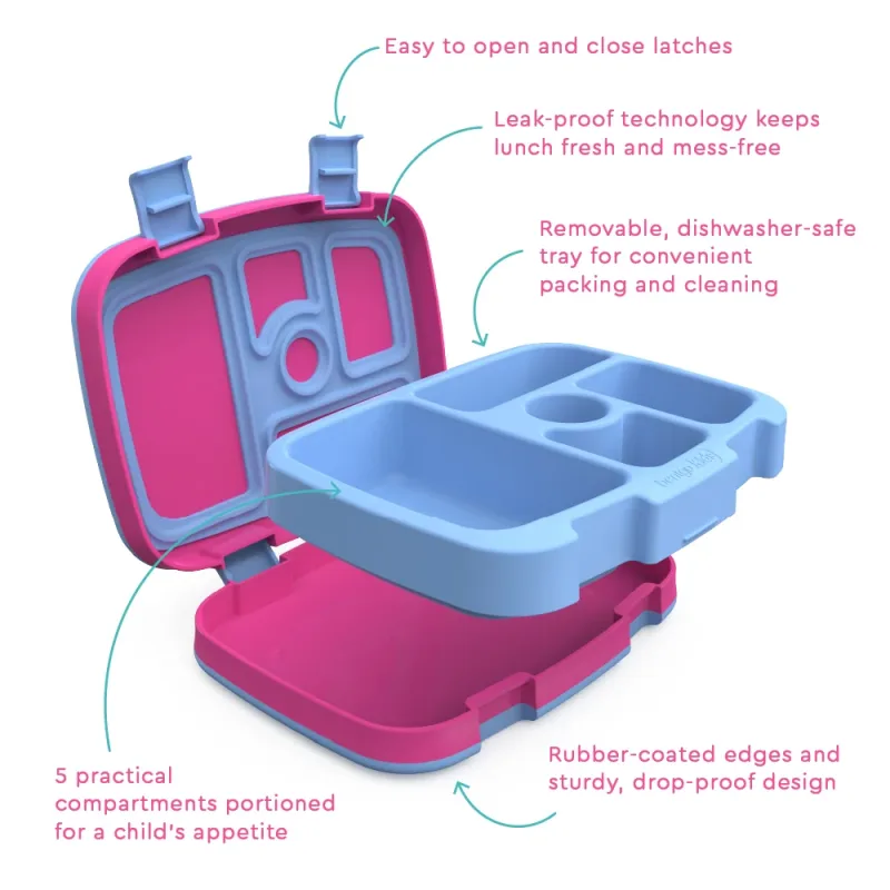 Bentgo Kids Prints Lunch Box & Water Bottle