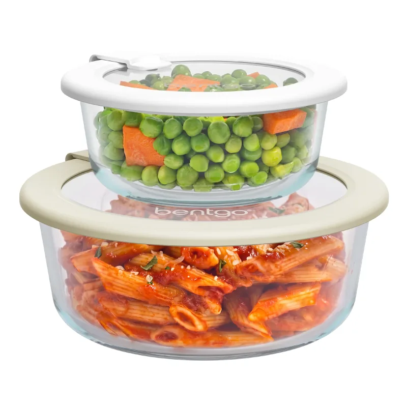 Bentgo Signature Glass Food Storage Set (4-Piece)