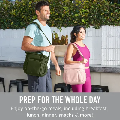 Bentgo Prep Deluxe Bag & 60-osainen Meal Prep Container Set