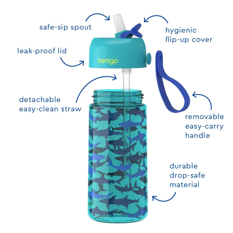 Bentgo Kids Prints Lunch Box & Water Bottle