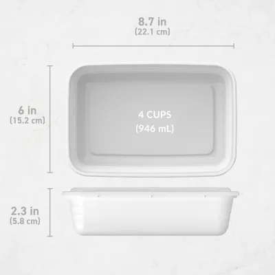 Bentgo Prep 1-Compartment Meal Prep Containers (20-Piece)