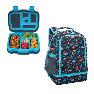 Bentgo Kids Prints Lunch Box i Backpack
