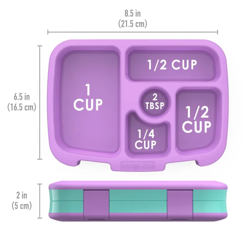 Bentgo Kids Prints Lunch Box, Lunch Bag, & Ice Packs