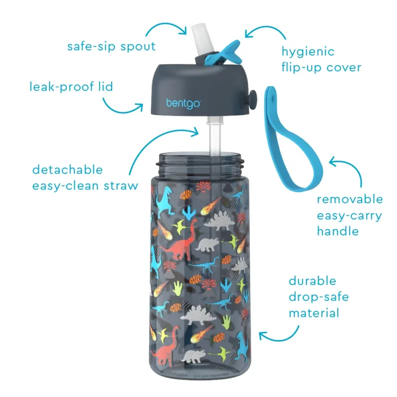 Bentgo Kids Prints Lunch Box & Water Bottle