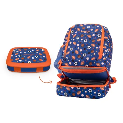 Bentgo Kids Prints Lunch Box i Backpack