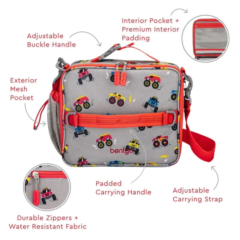 Bentgo Kids Prints Lunch Box, Lunch Bag, & Ice Packs